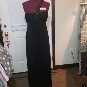 Black formal dress